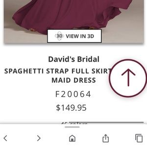 Bridesmaid dress